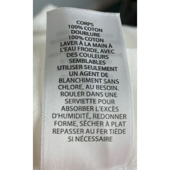 New Rachel Parcell White Dress XL 100% Cotton New With Tags - Picture 7 of 8